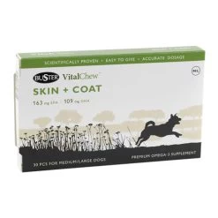 Buster VitalChew Skin & Coat -Beeztees Store buster vitalchew skin coat 122531 0500 none
