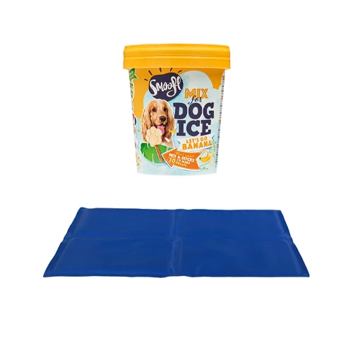 Kombi-Deal: Trixie Kühlmatte + Smoofl Hunde-Eiscreme 1 Kombi-Deal: Trixie Kühlmatte + Smoofl Hunde-Eiscreme