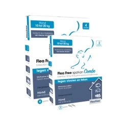 Flea Free Combo Spot-On Für Hunde -Beeztees Store flea free combo spot on hond 198953 0500 none