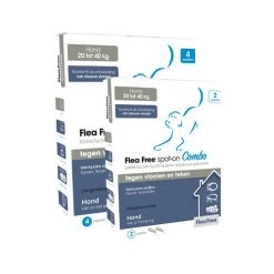 Flea Free Combo Spot-On Für Hunde -Beeztees Store flea free combo spot on hond 198956 0500 none