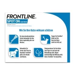 Frontline Spot On Katze -Beeztees Store frontline spot on kat 183907 0500 none