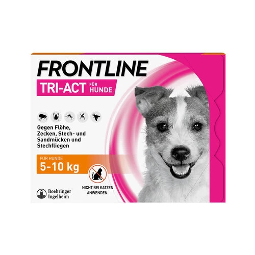 Frontline Tri-Act Gegen Zecken, Flöhe Und Fliegende Insekten Für Hunde – Bild 3