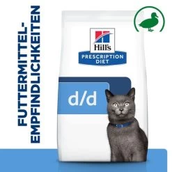 Hill's D/d Food Sensitivities - Prescription Diet - Feline -Beeztees Store hills dd food sensitivities prescription diet feline 218275 0500 none