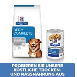 Hill's Derm Complete - Prescription Diet - Canine 14 Hill's Derm Complete - Prescription Diet - Canine -Beeztees Store hills derm complete prescription diet canine 211640 0500 none