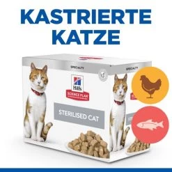 Hill's Science Plan Sterilised - Adult Cat -Beeztees Store hills science plan feline adult sterilised chicken 218837 0500 none