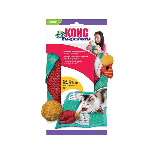 KONG Cat Puzzlements Pockets 1 KONG Cat Puzzlements Pockets
