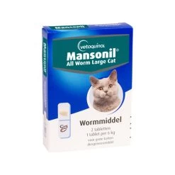 Mansonil All Worm Cat -Beeztees Store mansonil all worm cat 184141 0500 none