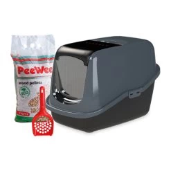 PeeWee EcoHus - Katzenklo -Beeztees Store peewee ecohus kattenbak 92496 0500 none