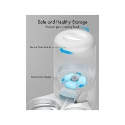 Petlibro Granary Dual Food Tray -Beeztees Store petlibro granary dual food tray 221348 0500 none