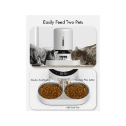 Petlibro Granary Dual Food Tray -Beeztees Store petlibro granary dual food tray 221351 0500 none