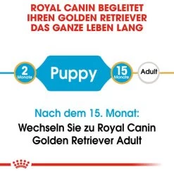 Royal Canin Golden Retriever Puppy - Hundefutter -Beeztees Store royal canin golden retriever puppy hondenvoer 138931 0500 none