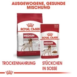 Royal Canin Medium Adult Wet - Hundefutter -Beeztees Store royal canin medium adult wet hondenvoer 143507 0500 none