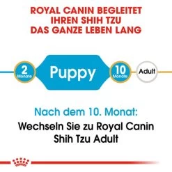Royal Canin Shih Tzu Puppy - Hundefutter -Beeztees Store royal canin shih tzu junior hondenvoer 140384 0500 none