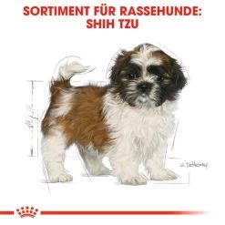 Royal Canin Shih Tzu Puppy - Hundefutter -Beeztees Store royal canin shih tzu junior hondenvoer 140411 0500 none