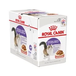 Royal Canin Sterilised In Gravy - Katzenfutter -Beeztees Store royal canin sterilised in gravy 114510 0500 none