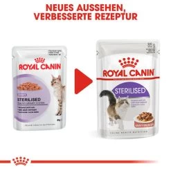 Royal Canin Sterilised In Gravy - Katzenfutter -Beeztees Store royal canin sterilised in gravy kattenvoer 128051 0500 none