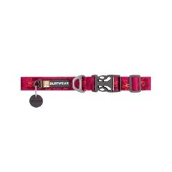 Ruffwear Flat Out Dog Collar - Alpenglow Burst -Beeztees Store ruffwear flat out dog collar alpenglow burst 204824 0500 none