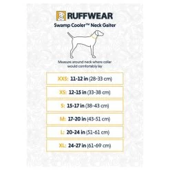 Ruffwear Swamp Cooler Neck Gaiter -Beeztees Store ruffwear swamp cooler neck gaiter 199958 0500 none
