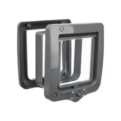 Trixie 4-Wege Freilauftür Mit Tunnel -Beeztees Store trixie 4 weg kattenluik met tunnel 155281 0500 none