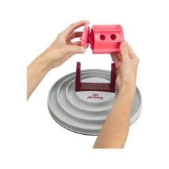 Trixie Cat Activity Roller Bowl -Beeztees Store trixie cat activity roller bowl 184318 0500 none