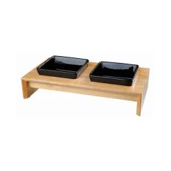 Trixie Napf-Set - Keramik/Holz 7 Trixie Napf-Set - Keramik/Holz -Beeztees Store trixie voer waterbak set keramiek hout 178711 0500 none