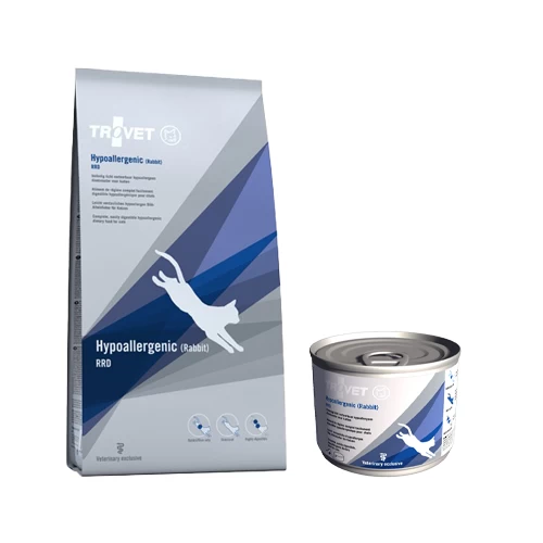 TROVET Hypoallergenic RRD (Rabbit) Katze 1 TROVET Hypoallergenic RRD (Rabbit) Katze