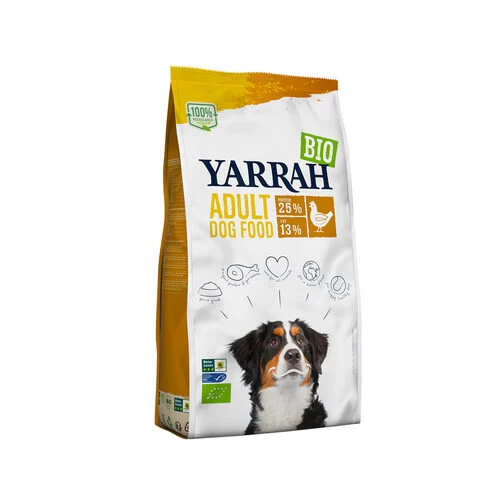 Yarrah - Trockenfutter Für Erwachsene Hunde Mit Huhn Bio 1 Yarrah - Trockenfutter Für Erwachsene Hunde Mit Huhn Bio