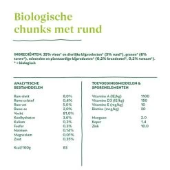 Yarrah - Bröckchen In Soße Rind Mit Brennnessel & Tomate Bio -Beeztees Store yarrah natvoer hond blik chunks met rund bio 201200 0500 none
