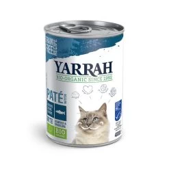 Yarrah - Katzenfutter Paté Fish Mit Spirulina Und Meeresalgen Bio